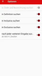 ICF Codes screenshot 5