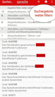 ICF Codes screenshot 7