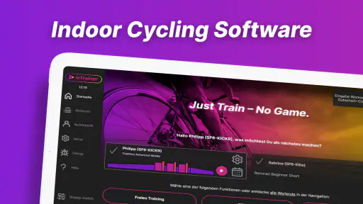 icTrainer Indoor-Bike-Training screenshot 1