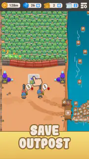 Idle Outpost: Simulator Spiele screenshot 2