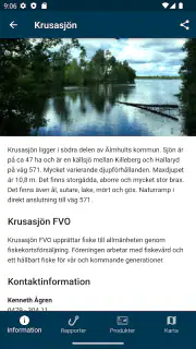 iFiske - Enklare Fiskekort screenshot 1