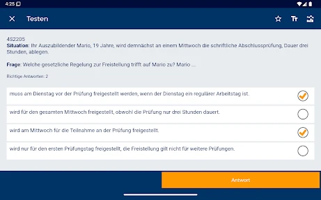IHK.AEVO Trainieren – Testen screenshot