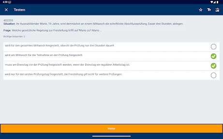 IHK.AEVO Trainieren – Testen screenshot