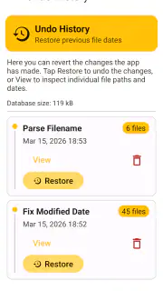 Image & Video Date Fixer screenshot 8