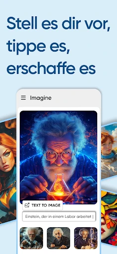 KI-Kunstgenerator : ImagineArt screenshot