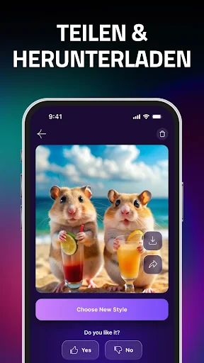 IMGIT: KI-Bildgenerator, Kunst screenshot