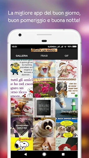 Immagini buongiorno Sera Notte screenshot