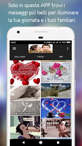 Immagini buongiorno Sera Notte screenshot