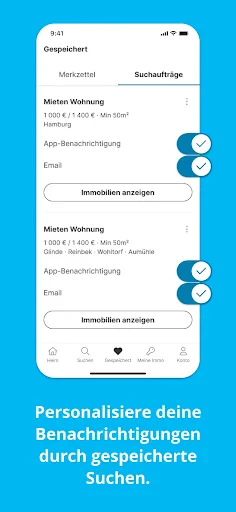 Immonet Immobilien Suche screenshot