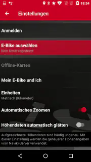 Impulse E-Bike Navigation screenshot 2