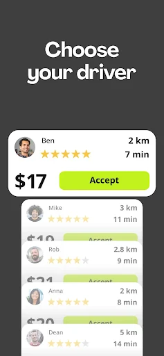 inDrive. Rides with fair fares screenshot