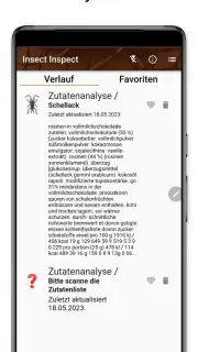 Insekten in Lebensmitteln screenshot 5