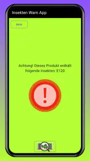 Insekten Warn App screenshot 1