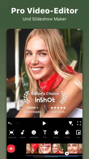 InShot - video bearbeiten screenshot 1