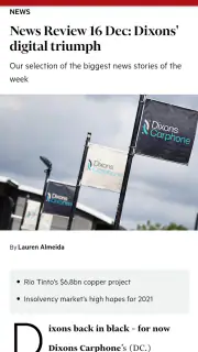 Investors Chronicle magazine screenshot 2