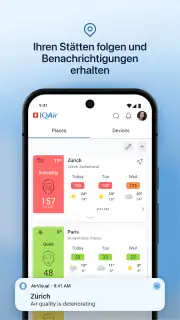 IQAir AirVisual | Luftqualität screenshot 3