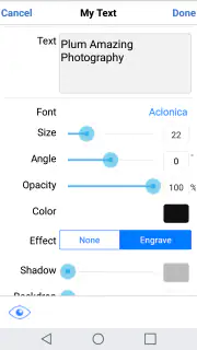 iWatermark+ Watermark Manager screenshot 3
