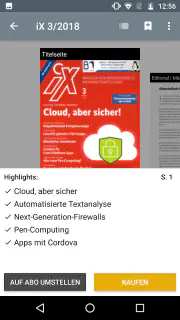 iX Magazin screenshot 4