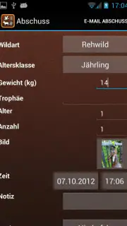 Jagdbegleiter screenshot 2