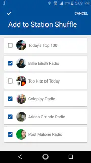 Jango Radio screenshot 3
