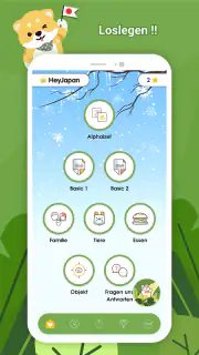 Japanisch lernen: HeyJapan screenshot 2