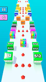 Jelly Run 2048 screenshot 4