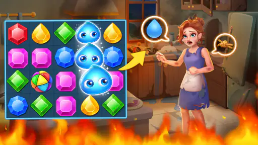Jewel Hunter - 3-Gewinnt-Spiel screenshot 8
