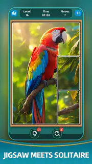 Jigtile: Jigsaw Solitaire screenshot 1