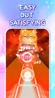Jumping Cat: Kpop-Musikspiel screenshot 2