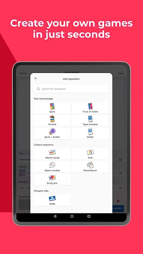 Kahoot! Spaß mit Quizspielen screenshot