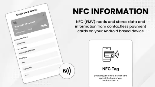 Karten verwalten und NFC App screenshot