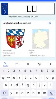 Kennzeichen Lexikon screenshot 1