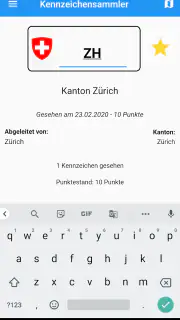 Kennzeichensammler screenshot 3