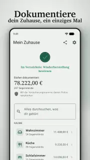 Kestrove: Hausrat-Inventar screenshot 1
