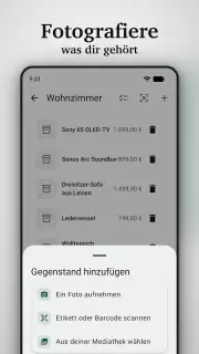 Kestrove: Hausrat-Inventar screenshot 2