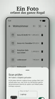 Kestrove: Hausrat-Inventar screenshot 3