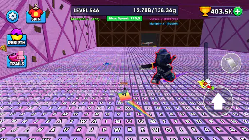 Keyboard Escape: Speed Parkour screenshot 3
