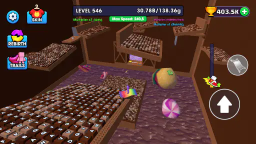 Keyboard Escape: Speed Parkour screenshot 6