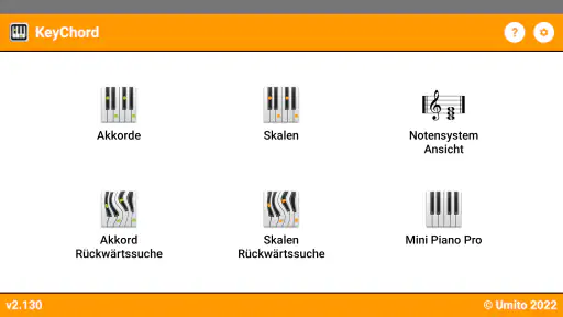 KeyChord - Akkorde und Skalen screenshot 1