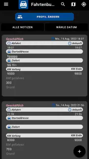 KFZ Fahrtenbuch Deutsch screenshot 6