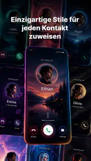 KI-Anrufbildschirm & Randlicht screenshot 4
