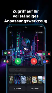 KI-Anrufbildschirm & Randlicht screenshot 6