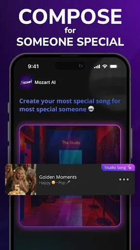 KI-Songgenerator - Mozart AI screenshot