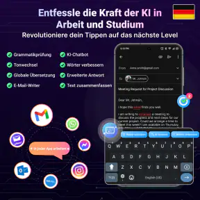KI-Tastatur: Chatbot,Grammatik screenshot 1