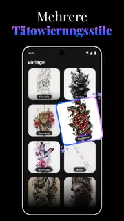 KI-Tätowierungsdesign: ArtReel screenshot 5
