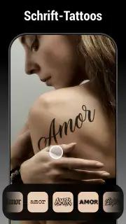 KI-Tattoo-Design, Körpereditor screenshot 3