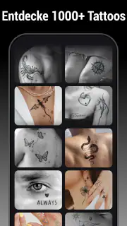 KI-Tattoo-Design, Körpereditor screenshot 4