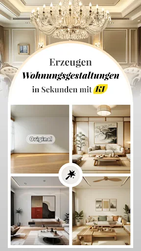 KI - Wohnungsdesign, DecAI screenshot