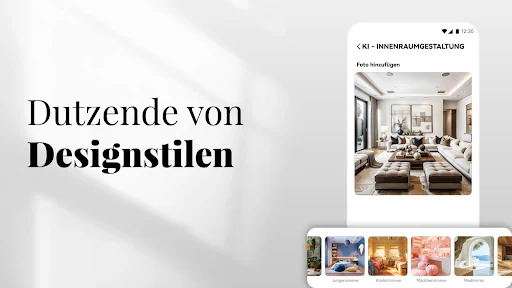 KI - Wohnungsdesign, DecAI screenshot