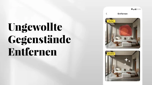 KI - Wohnungsdesign, DecAI screenshot